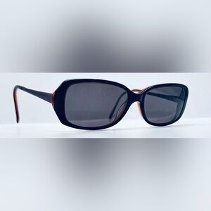 Eyewares Violet Burgundy Oval Sunglasses Frames Only
